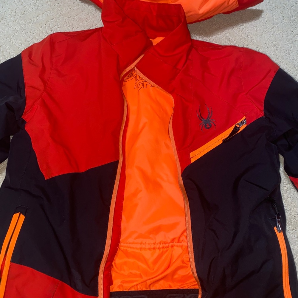 Boys spyder ski jacket